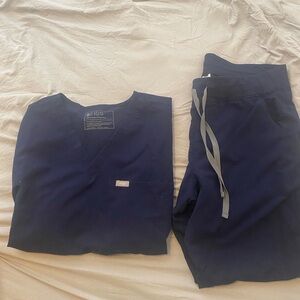 Blue Jogger Fig Set